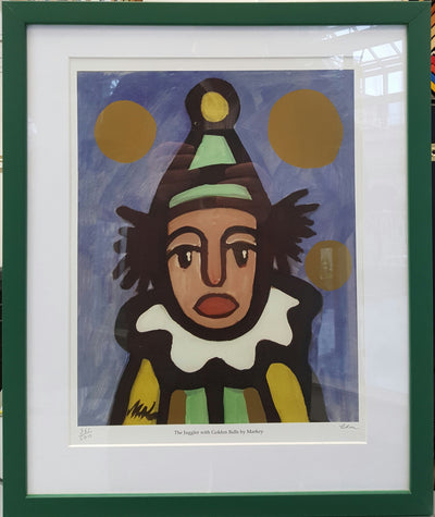 The Clown With Golden Balls by Markey Robinson - Green Gallery