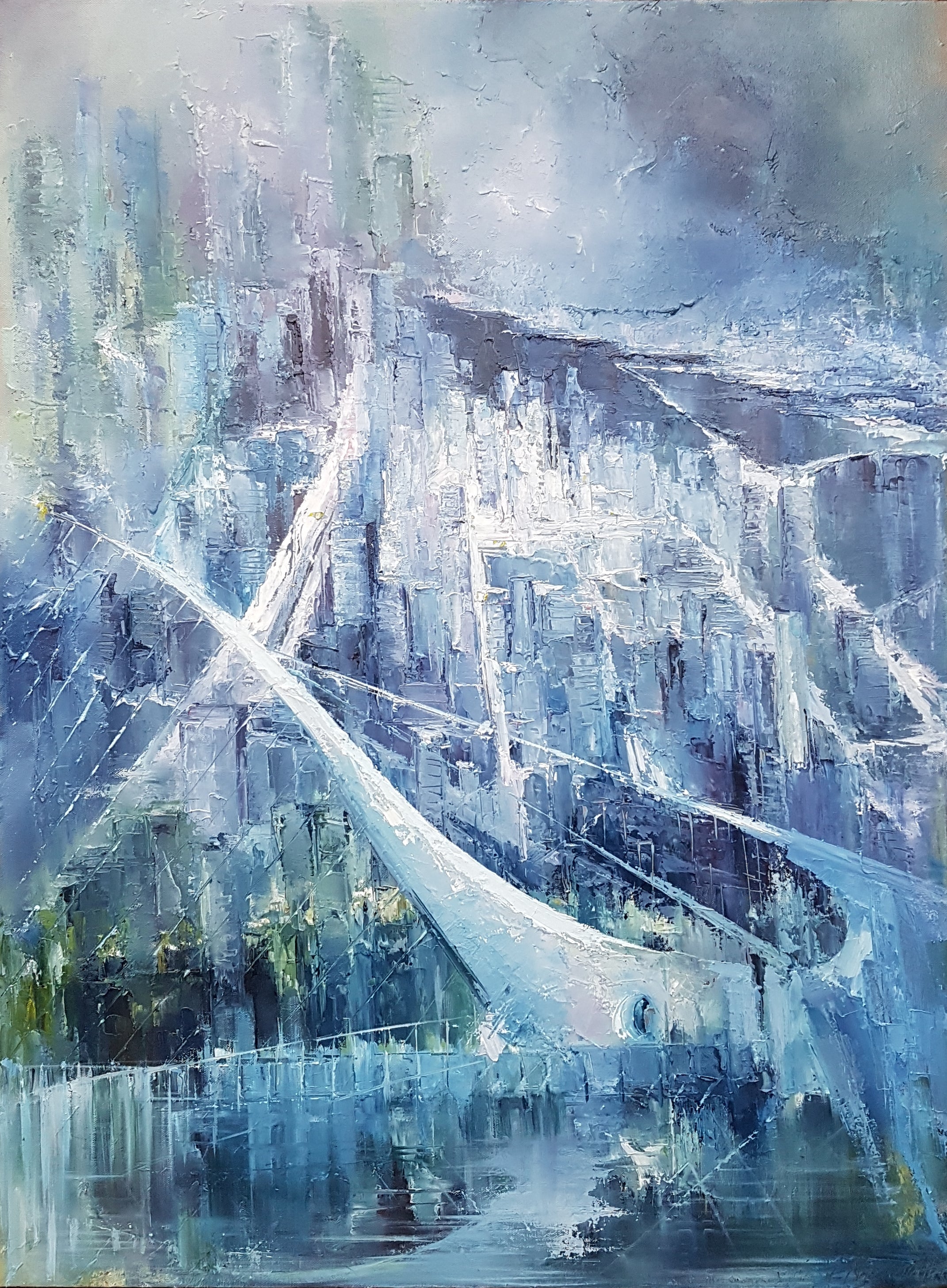 Samuel Beckett Bridge – The Green Gallery Dublin