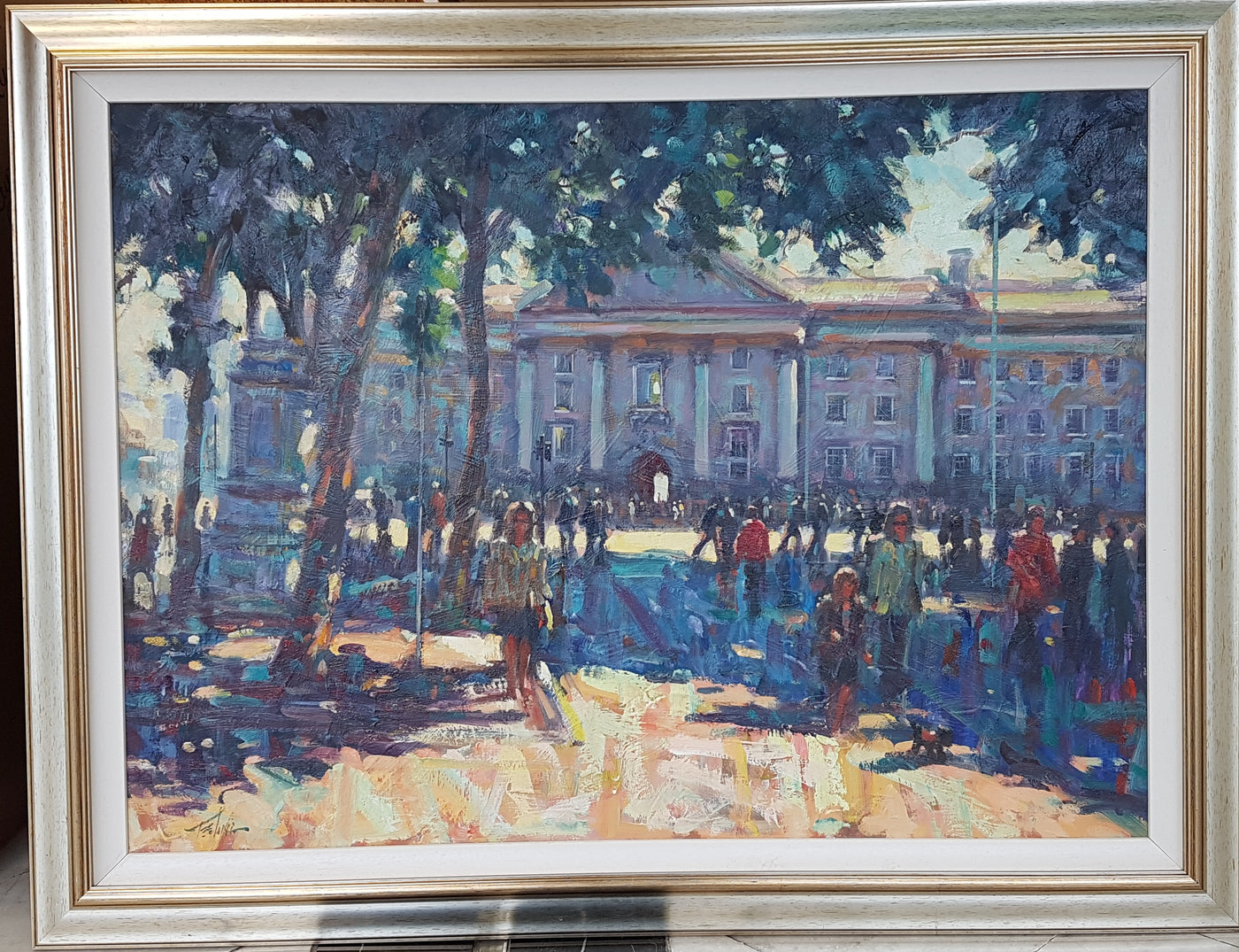 College Green, Sunny Afternoon by Norman Teeling