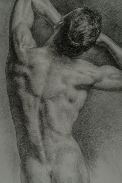 Male Nude 2 by Serguei Zlenko