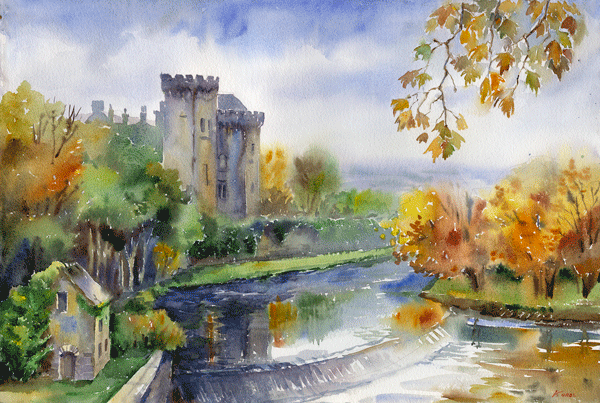 Kilkenny Castle & River - Green Gallery
