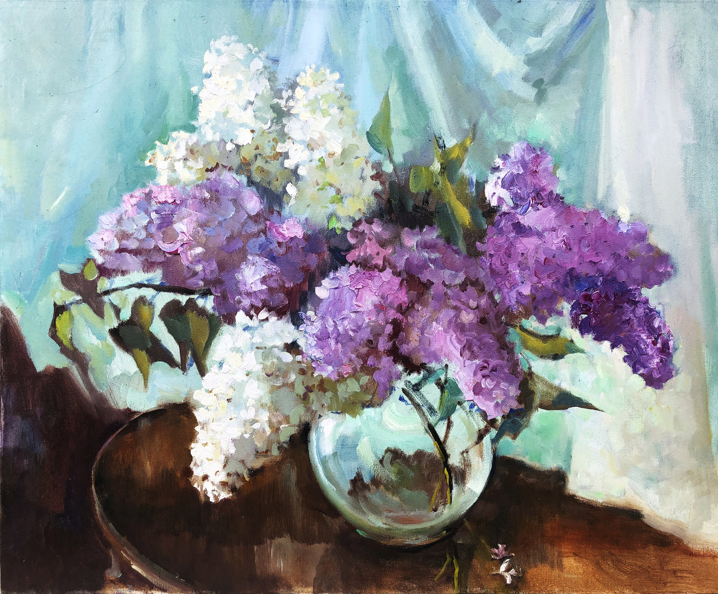 'Lilac in vase'.