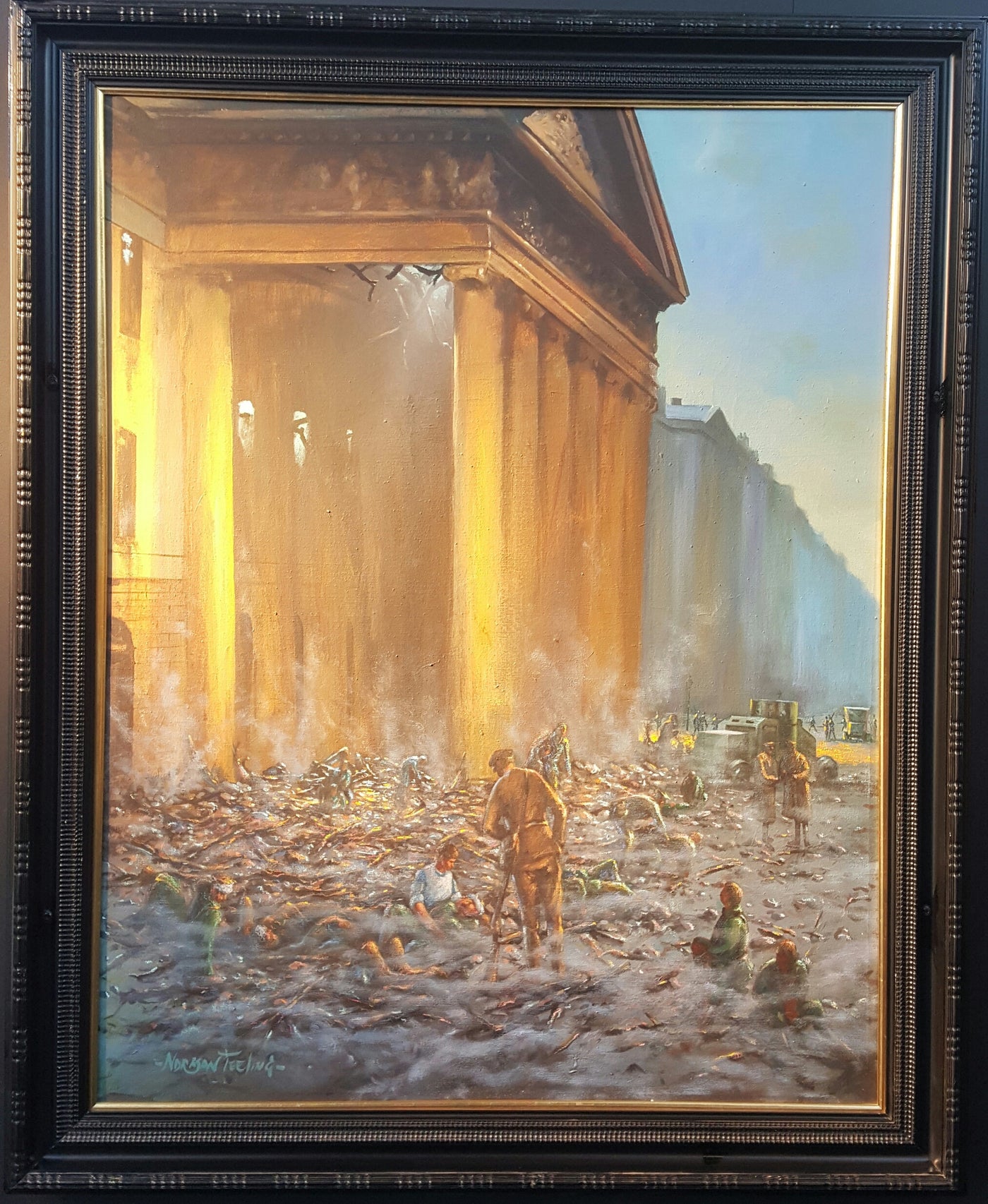 'The Siege Is Ended' by Norman Teeling - Green Gallery