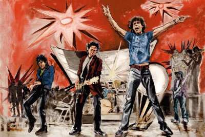 Big Bang Red by Ronnie Wood - Green Gallery
