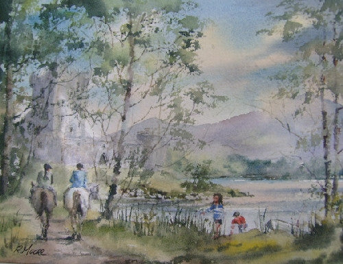 Horse Riders. Ross Castle - Green Gallery