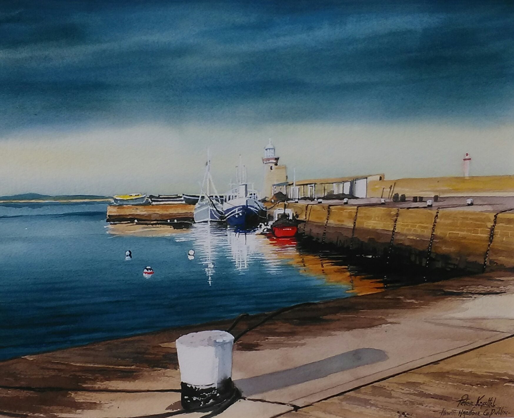 Howth Harbour II The Green Gallery Dublin