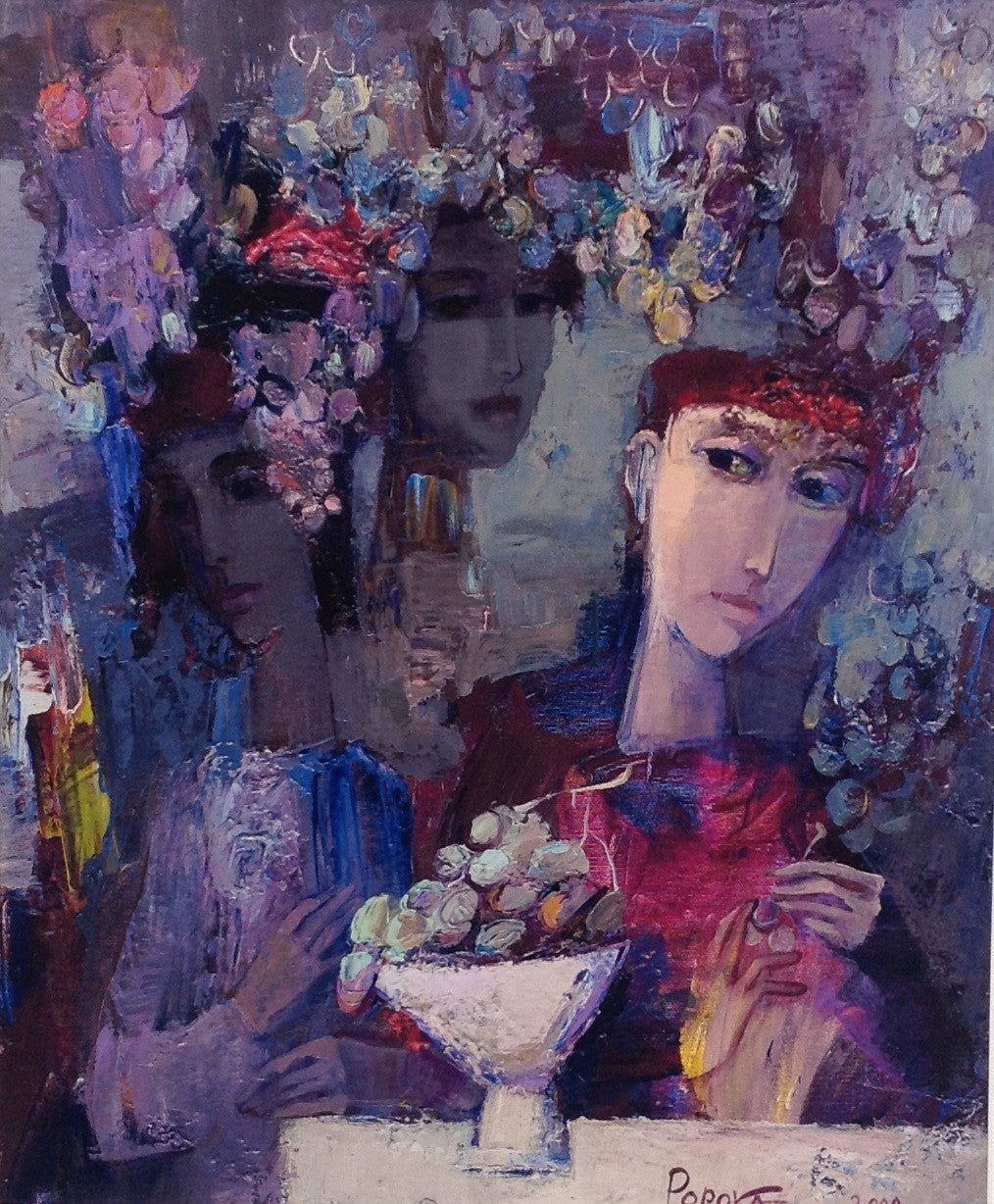 In The Vinyard by Oksana Popova - Green Gallery