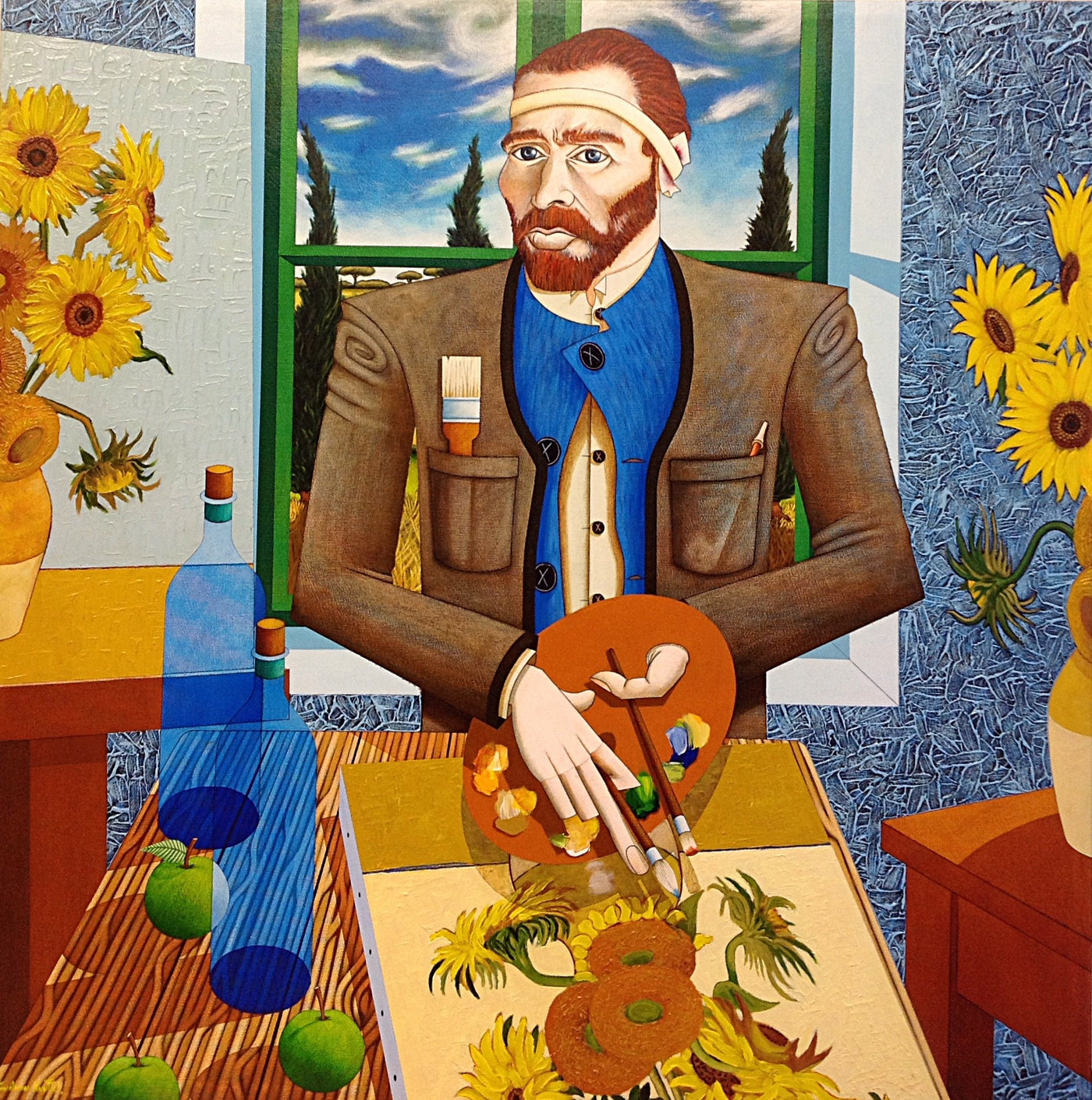 Vincent At Arles - Green Gallery