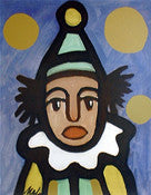 The Clown With Golden Balls by Markey Robinson - Green Gallery