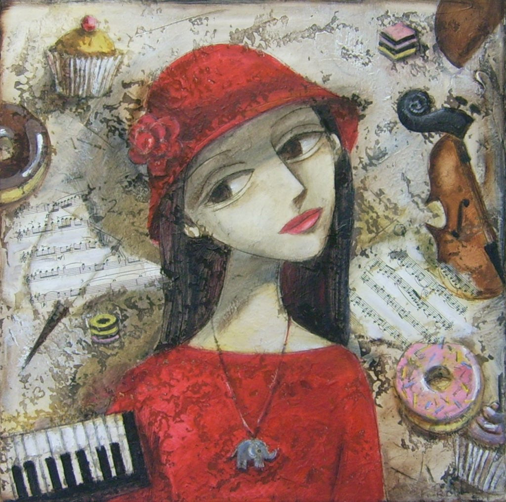 'Sweet Music I' by Ludmila Korol - Green Gallery