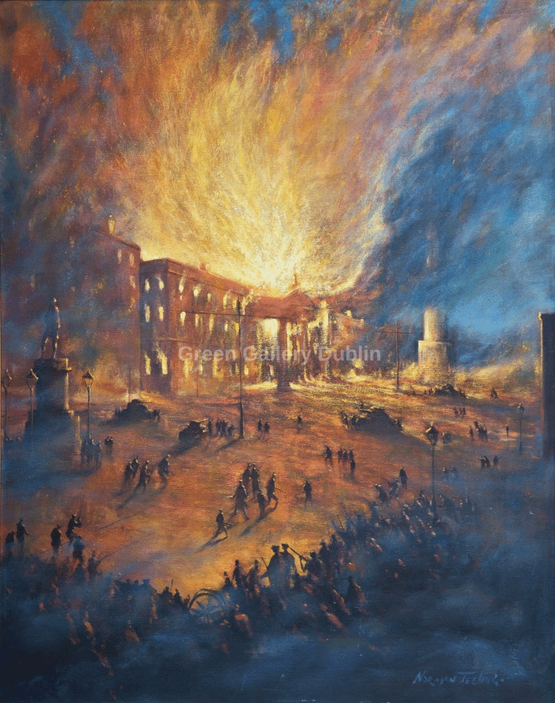 The GPO Burning