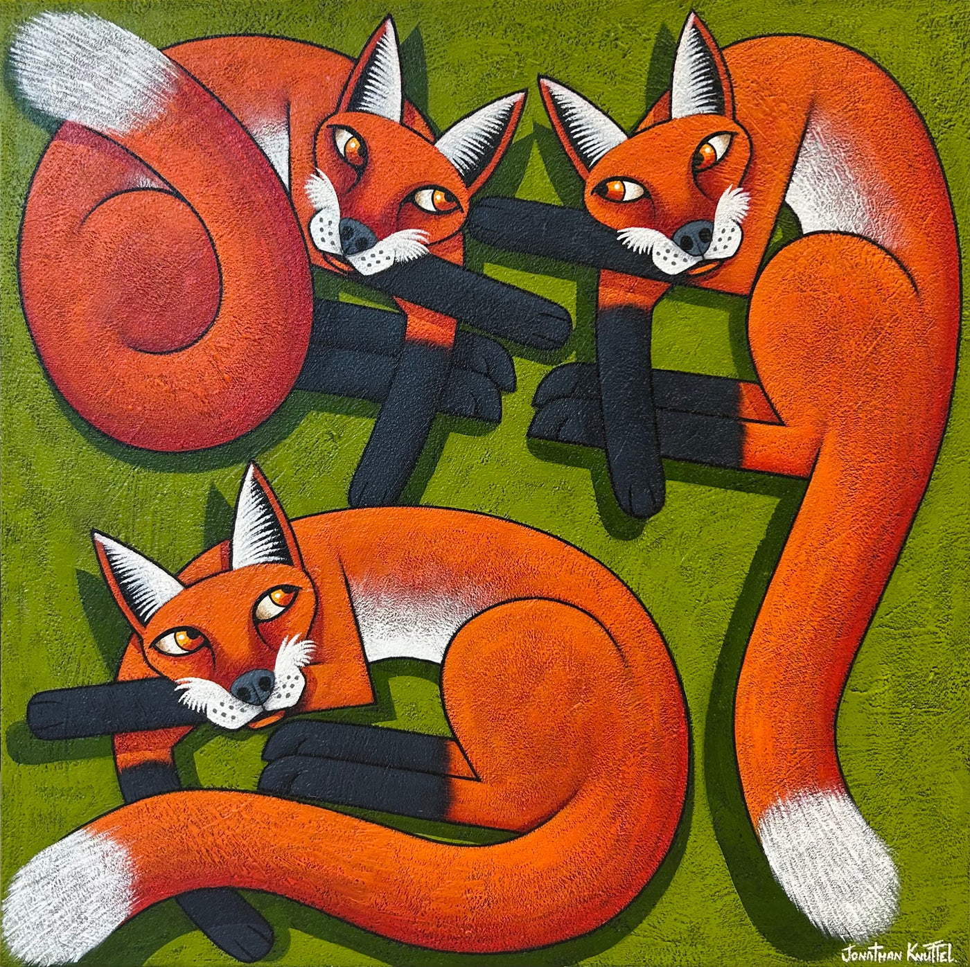 A Skulk Of Foxes