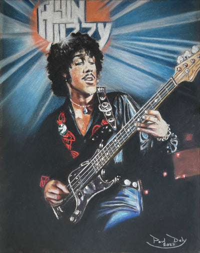 Phil Lynott Lizzy Logo (FREE STATUE)