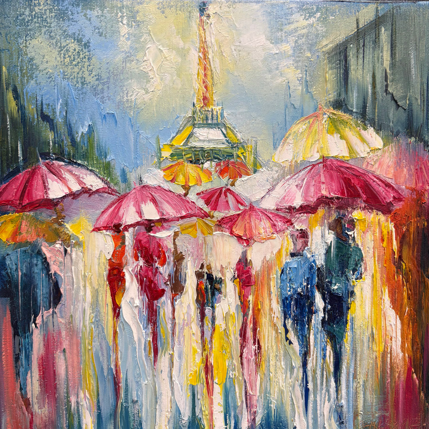 Umbrellas In Paris