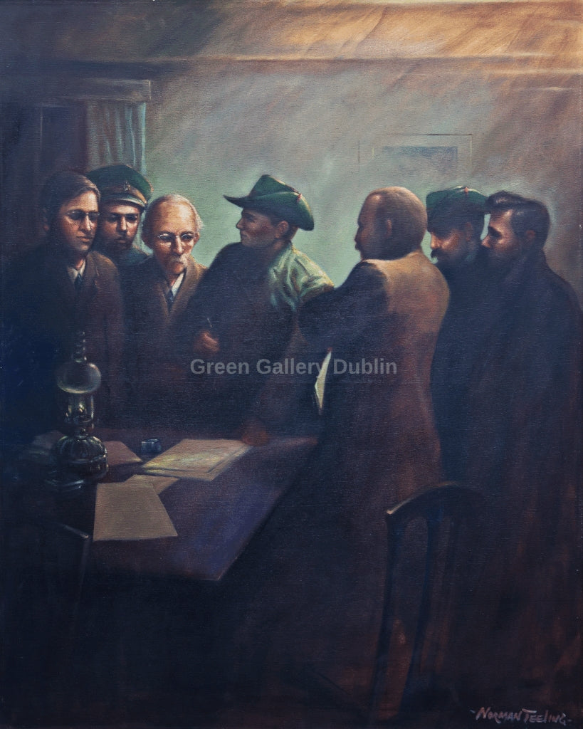 Signing Of The Proclimation Inside The GPO