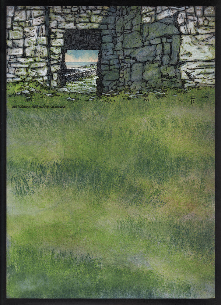Dún Aongusa, Aran Islands, Co. Galway by Jim FitzPatrick - Green Gallery