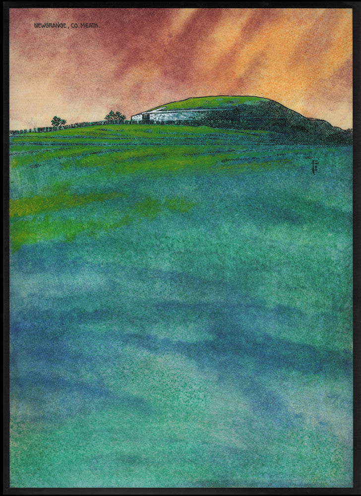 Newgrange, Co. Meath by Jim FitzPatrick - Green Gallery