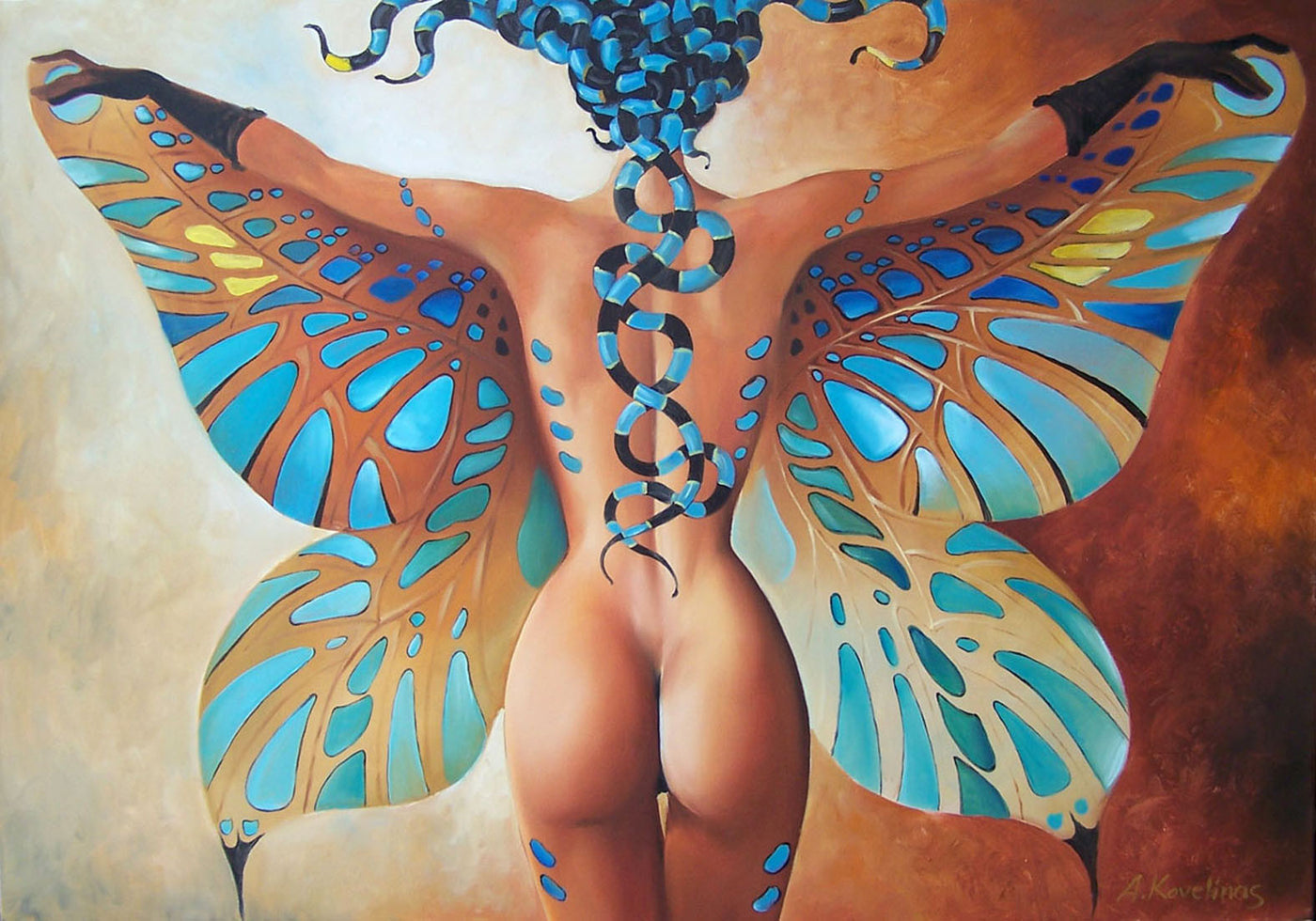 Butterfly by Andrius Kovelinas - Green Gallery