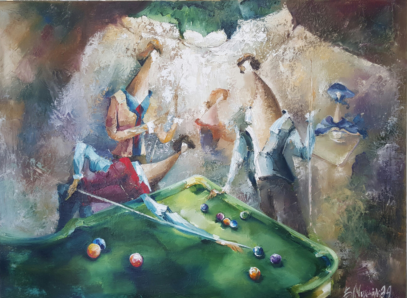 'Billiards Table' - Green Gallery
