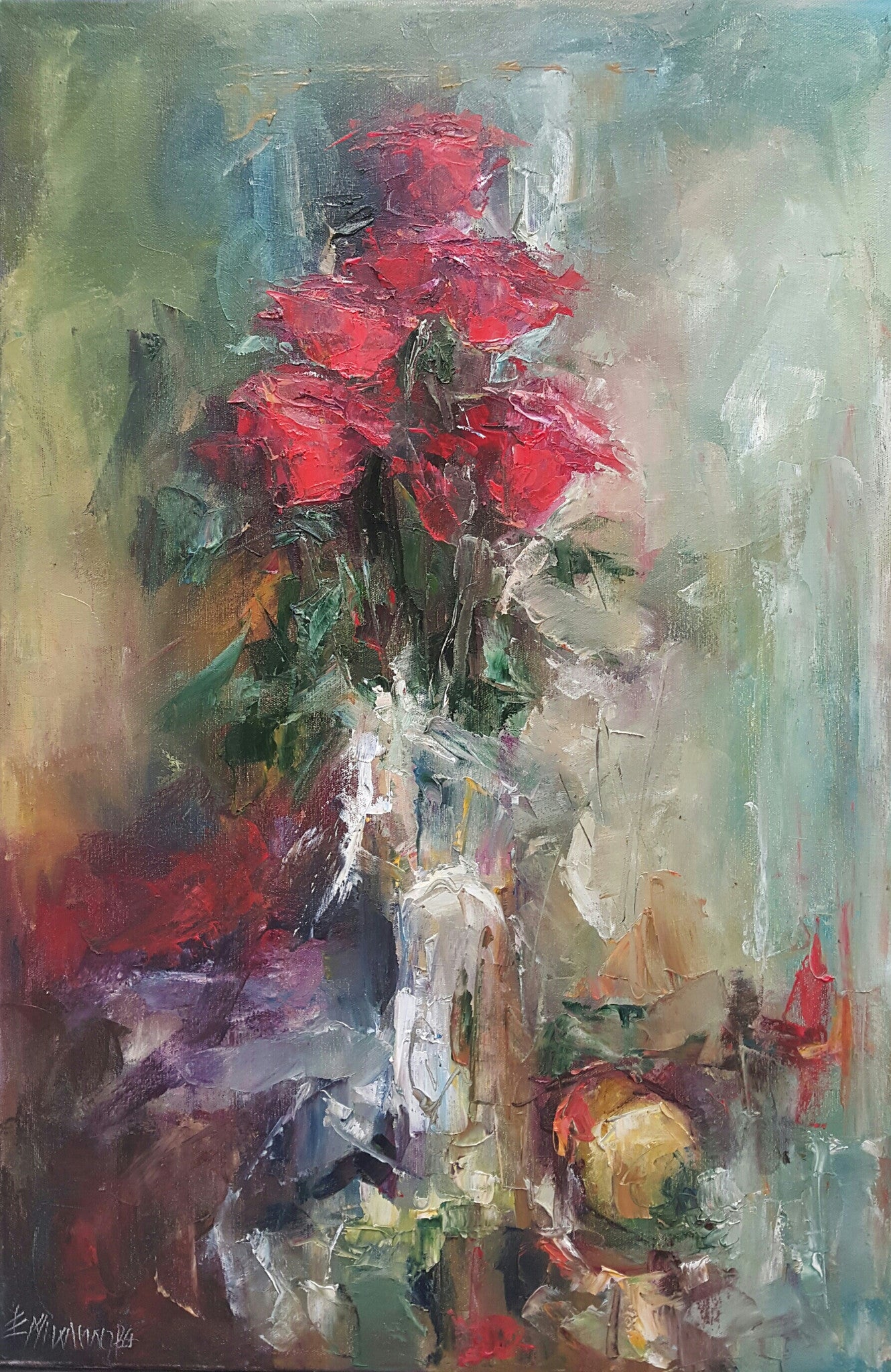 'Rose Bouquet' - Green Gallery