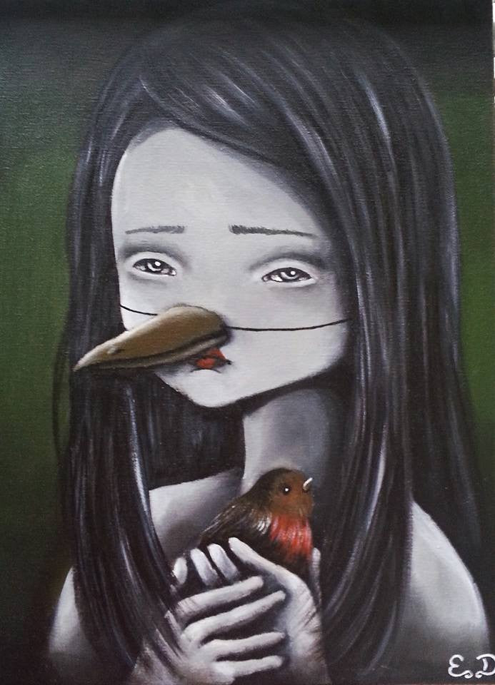 I'm A Bird, Feed Me by Eduardo Duarte - Green Gallery