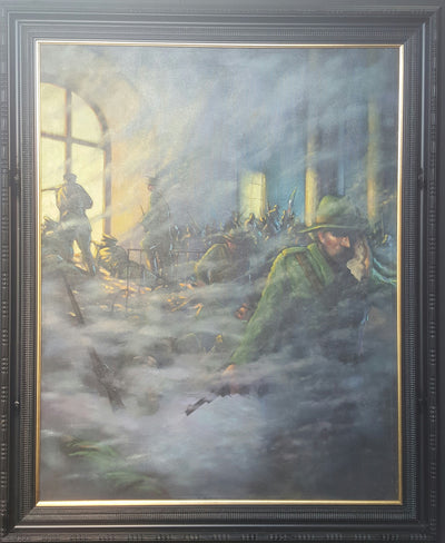 'The Beginning of the Siege' by Norman Teeling - Green Gallery