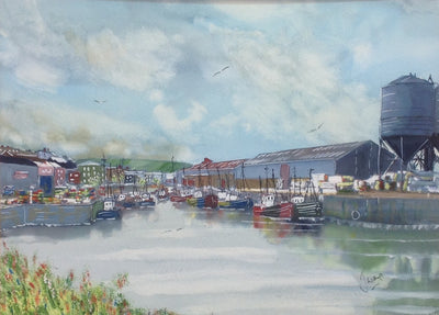 Boats Resting, Co. Wicklow - Green Gallery