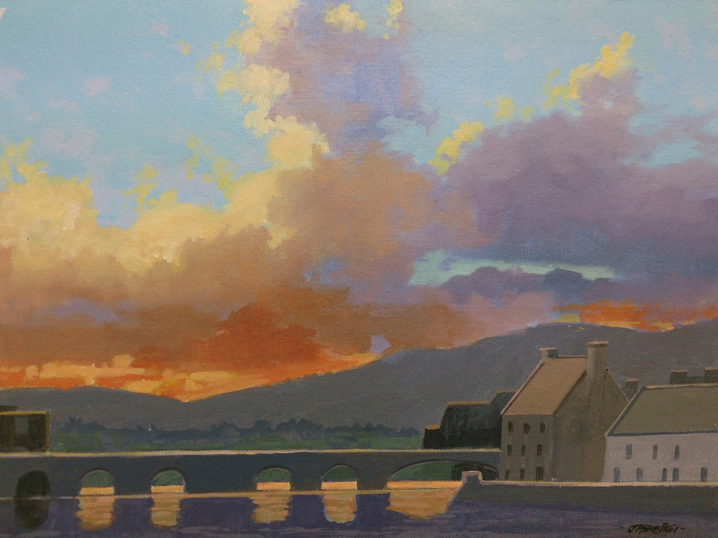 Light Fall Carrick On Suir Tipperary by John F. Skelton - Green Gallery