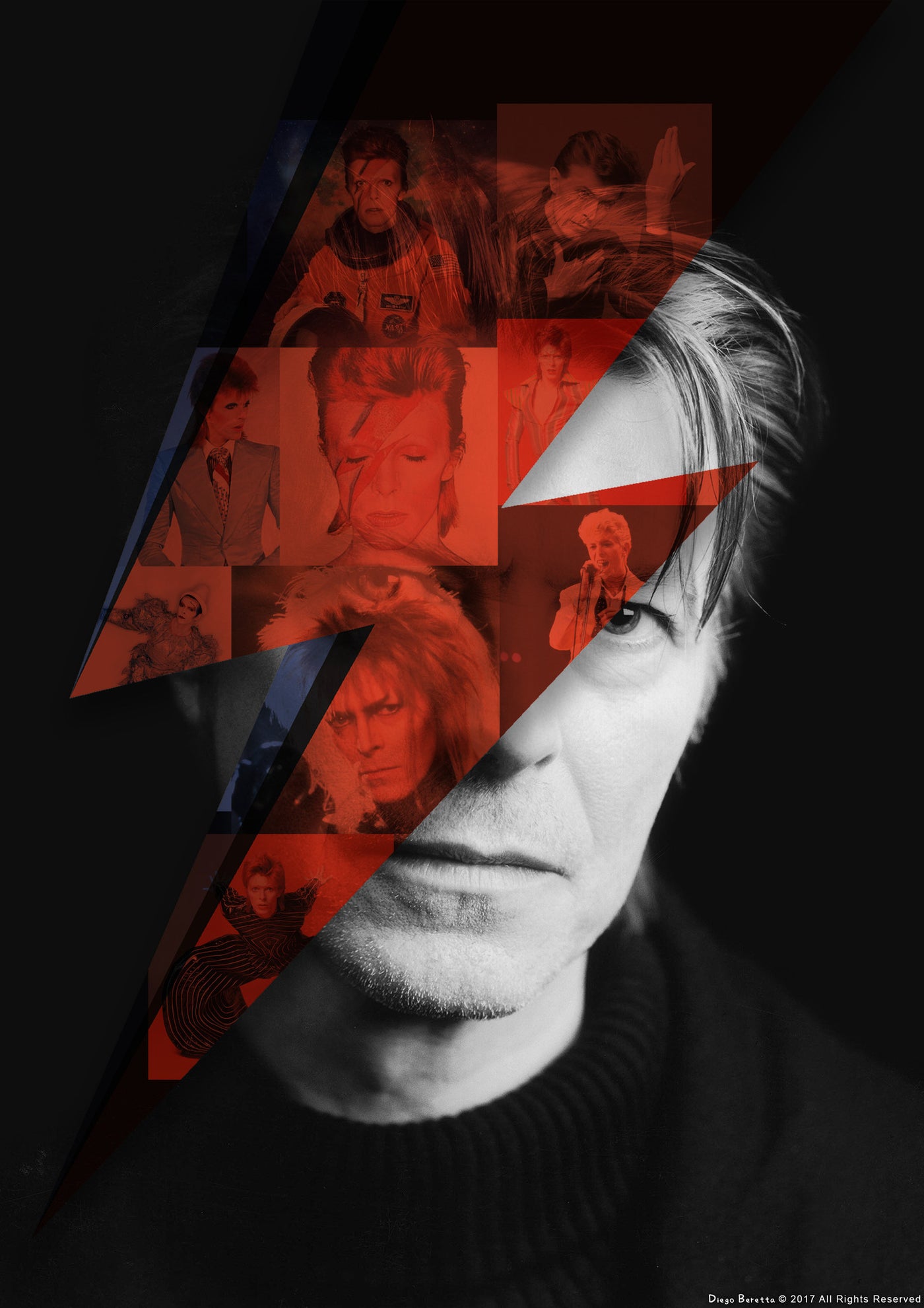 'Bowie Changes' by Diego Beretta - Green Gallery