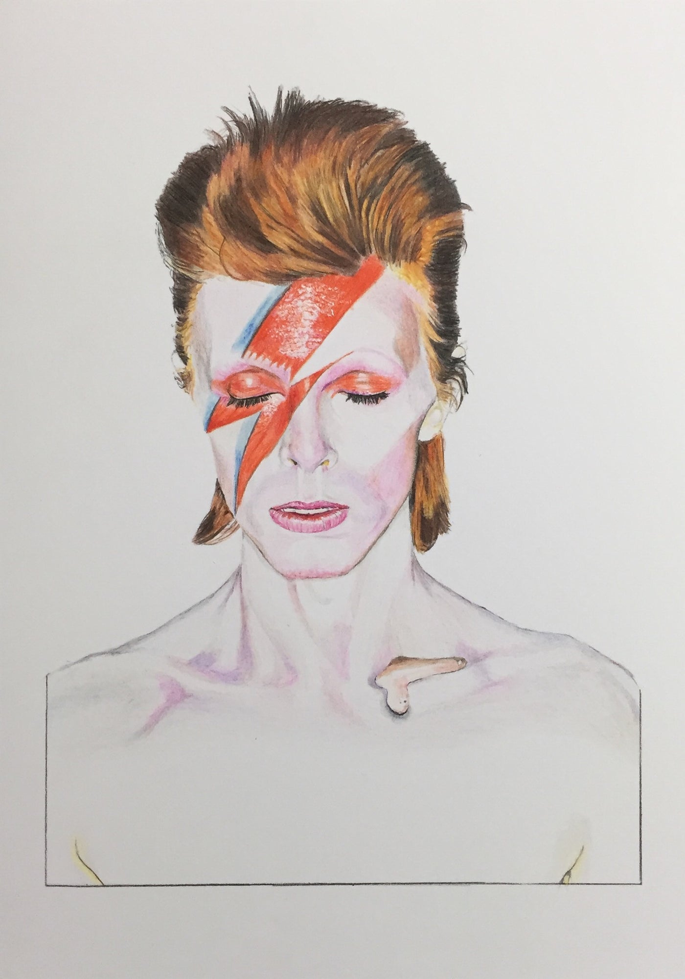 'David Bowie' by Edward Lacey - Green Gallery