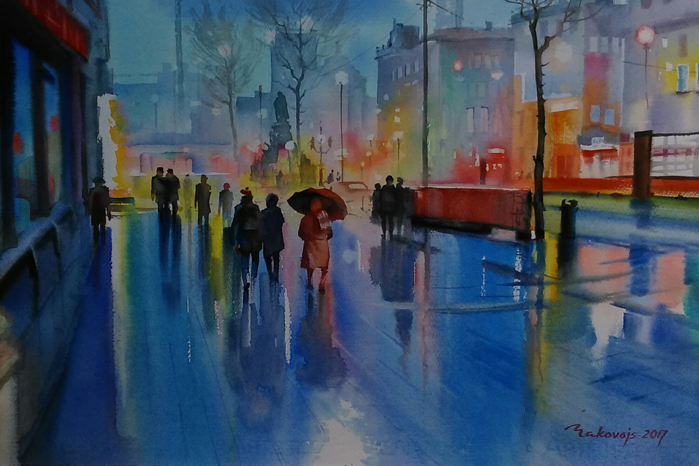 Rainy Day, O'Connell St