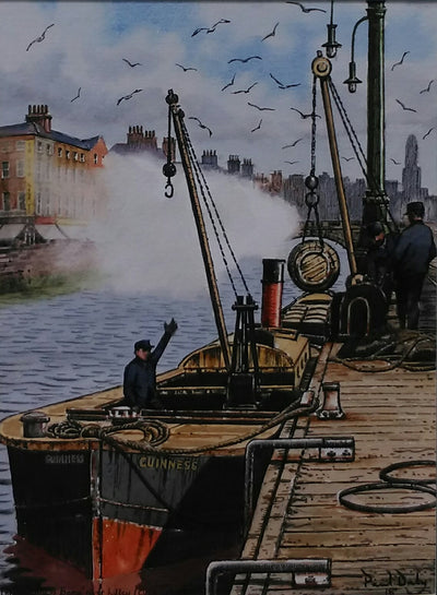 The Guinness Barge, River Liffey
