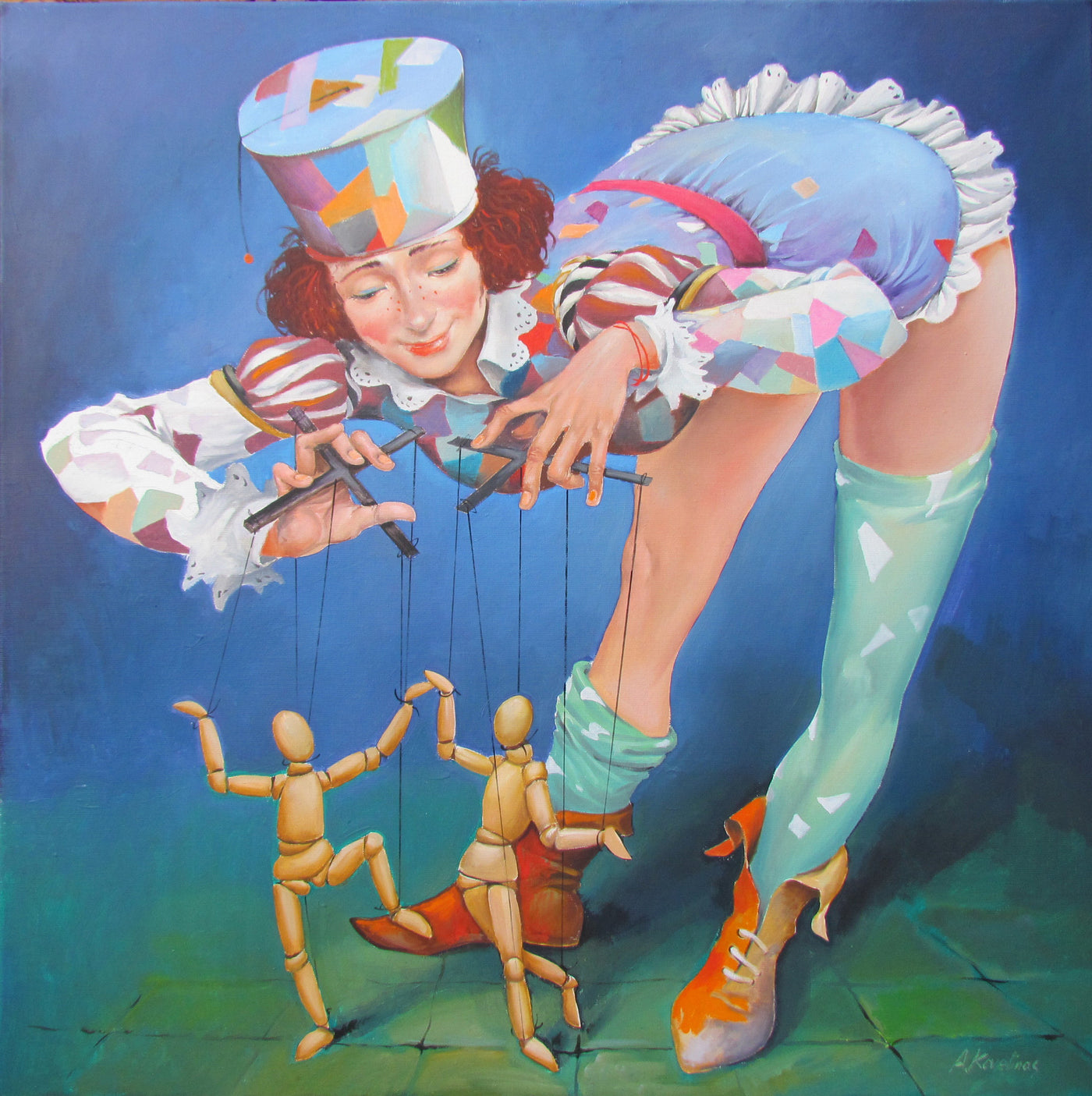 My Beautiful Puppeteer by Andrius Kovelinas - Green Gallery