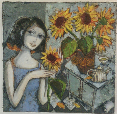 Sunflower Arrangement - Green Gallery