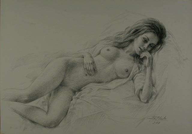 Female Nude 2 by Serguei Zlenko
