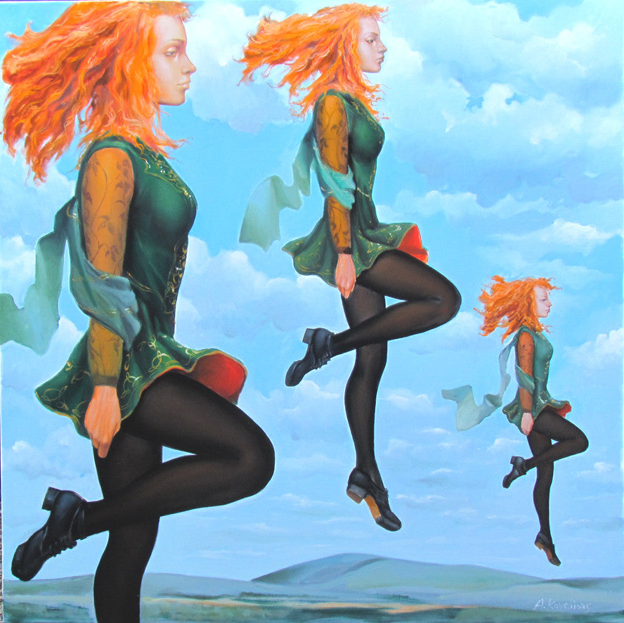 'Sky Dance' - Green Gallery