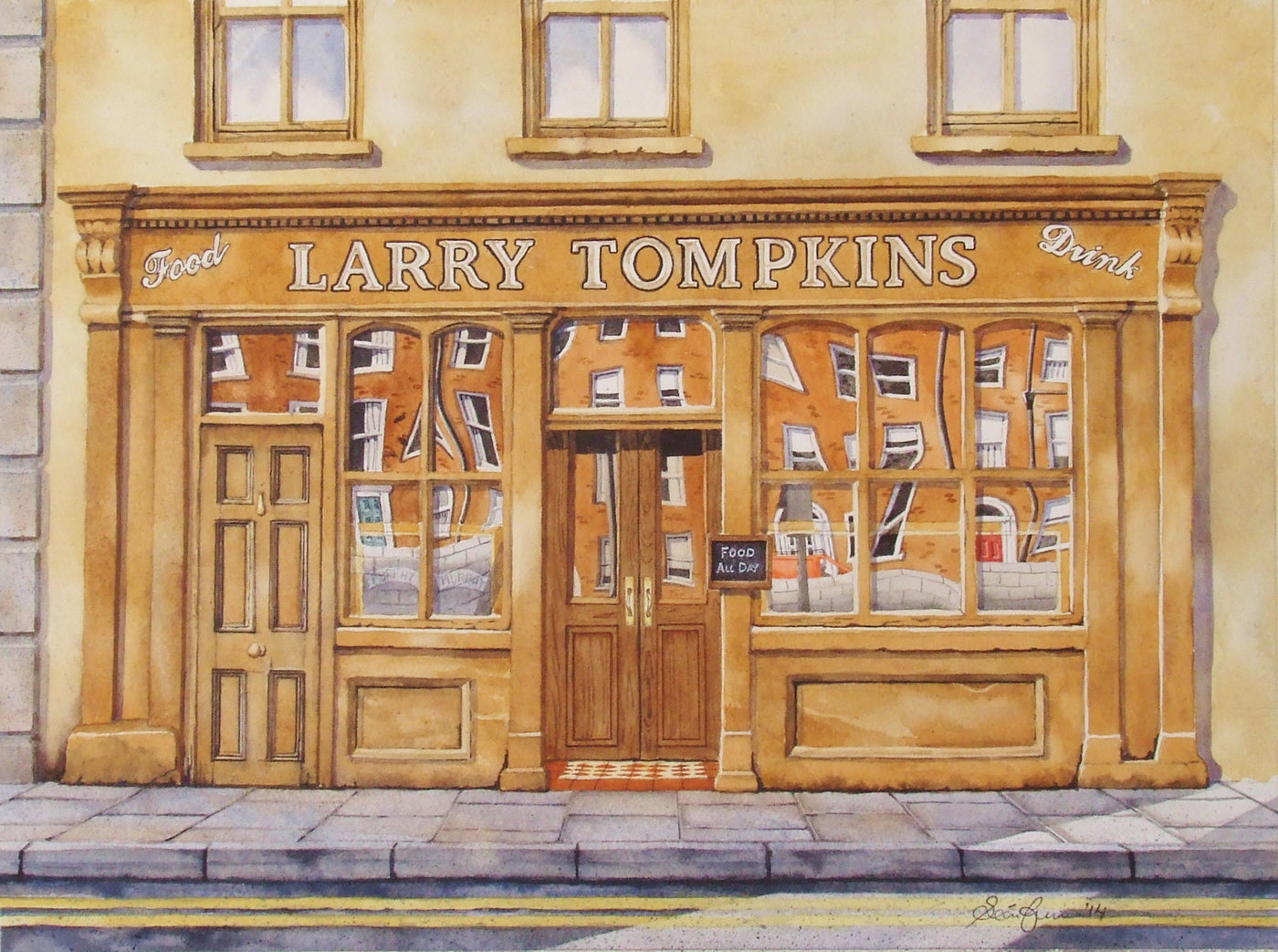 'Larry Tompkins Pub' by Sean Curran - Green Gallery