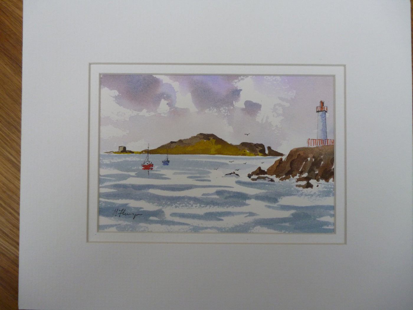 Lighthouse At Howth - Green Gallery