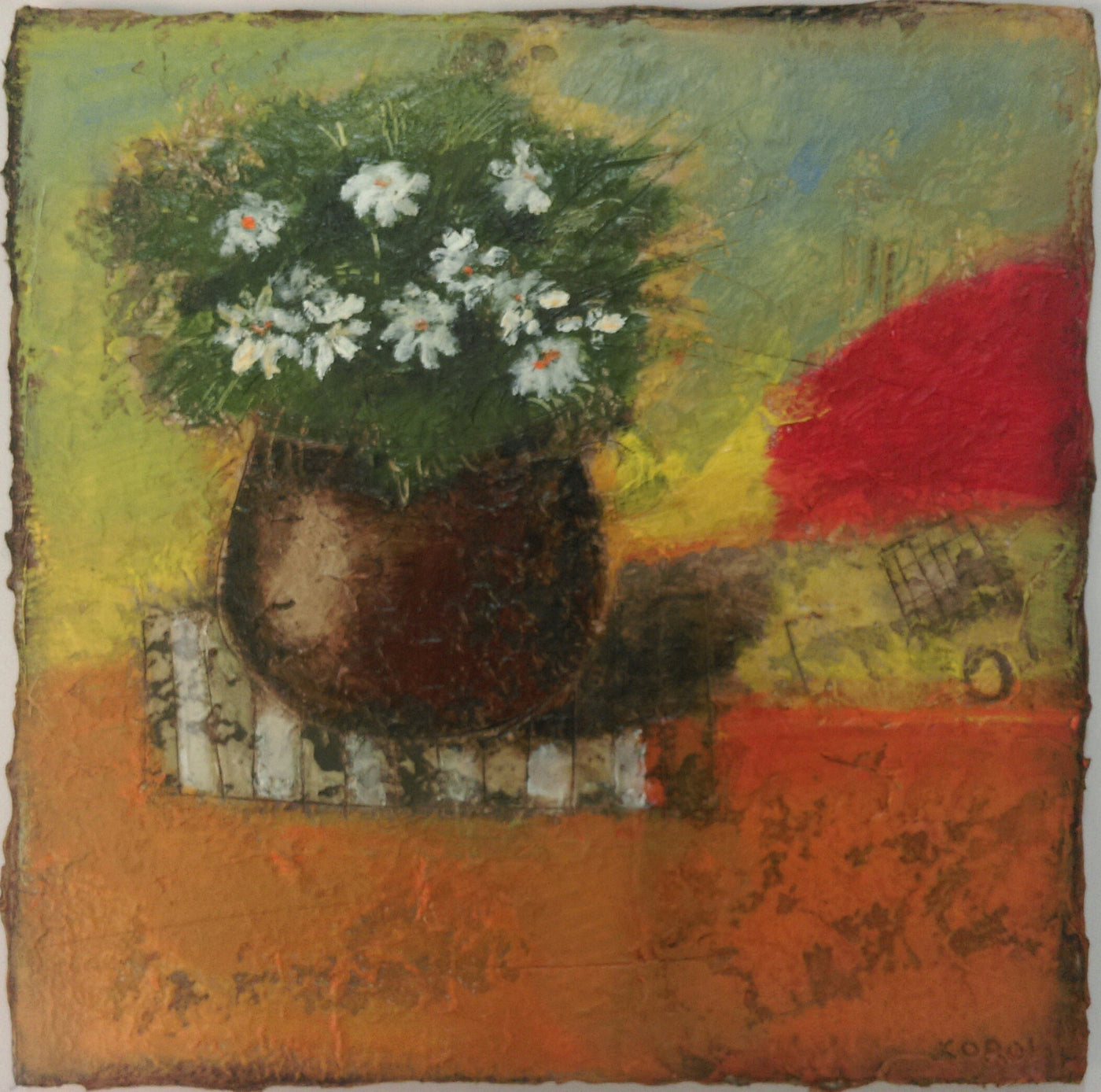 Still Life With Flowers by Ludmila Korol - Green Gallery