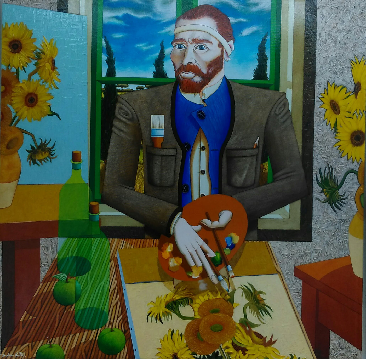 Vincent In Arles - Green Gallery