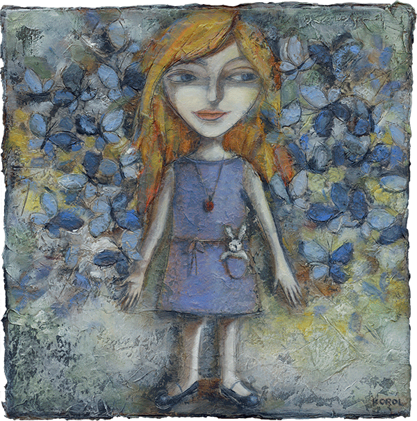 "Walking With Butterflies" by Ludmila Korol - Green Gallery