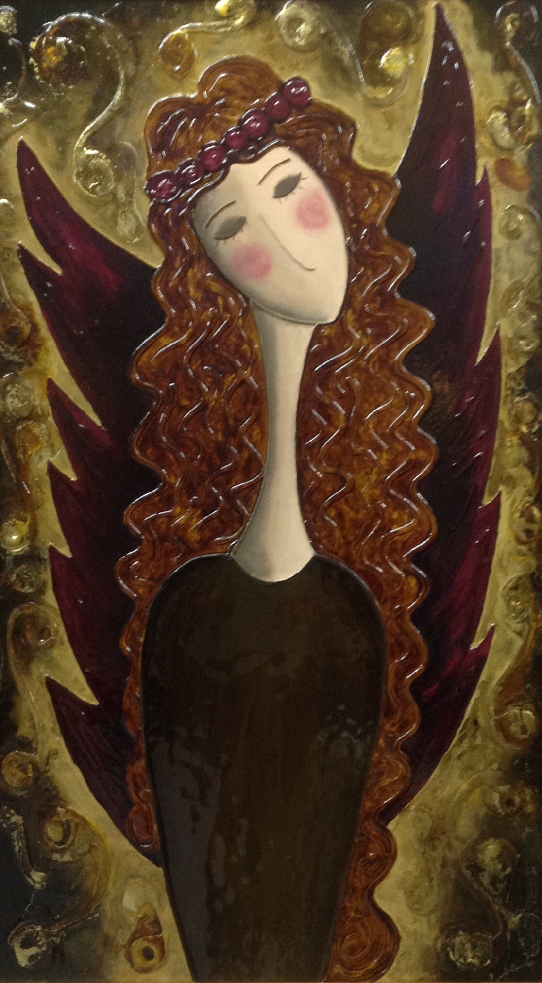 Wine Angel by Giuliana Gardelliano - Green Gallery