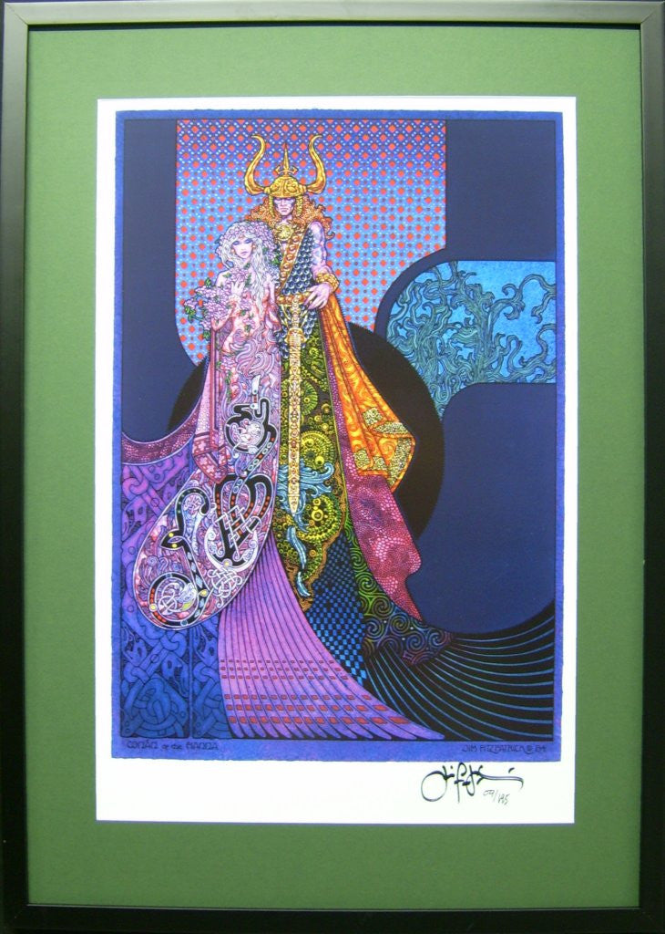Conán Of The Fianna by Jim FitzPatrick - Green Gallery