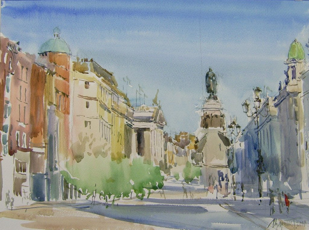 O'Connell Street by Tetyana Tsaryk - Green Gallery