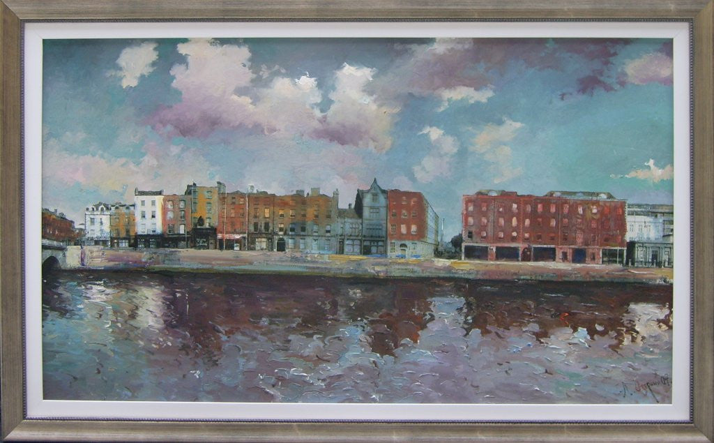 Eden Quay. Dublin by Andriy Ozernyy