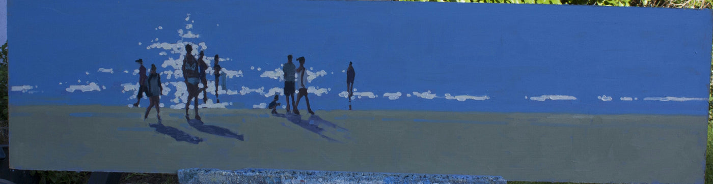 Summer Brittas Bay by John Morris - Green Gallery