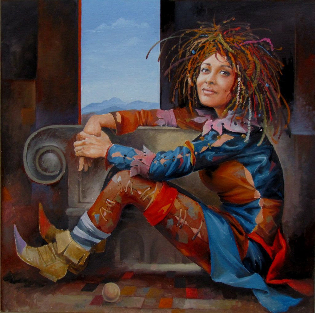 'The Happy Jester' by Andrius Kovelinas - Green Gallery