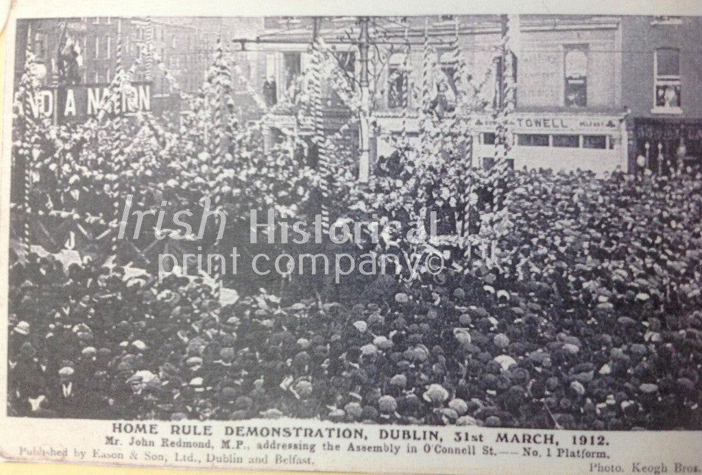 Home Rule Demonstration, Dublin, 31st March 1912 - Green Gallery