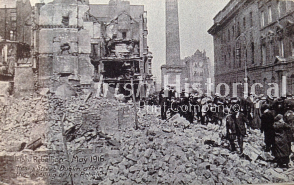Henry Street Dublin after the Shelling of the Rebels - Green Gallery