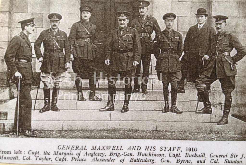 General Maxwell and His Staff, 1916 - Green Gallery
